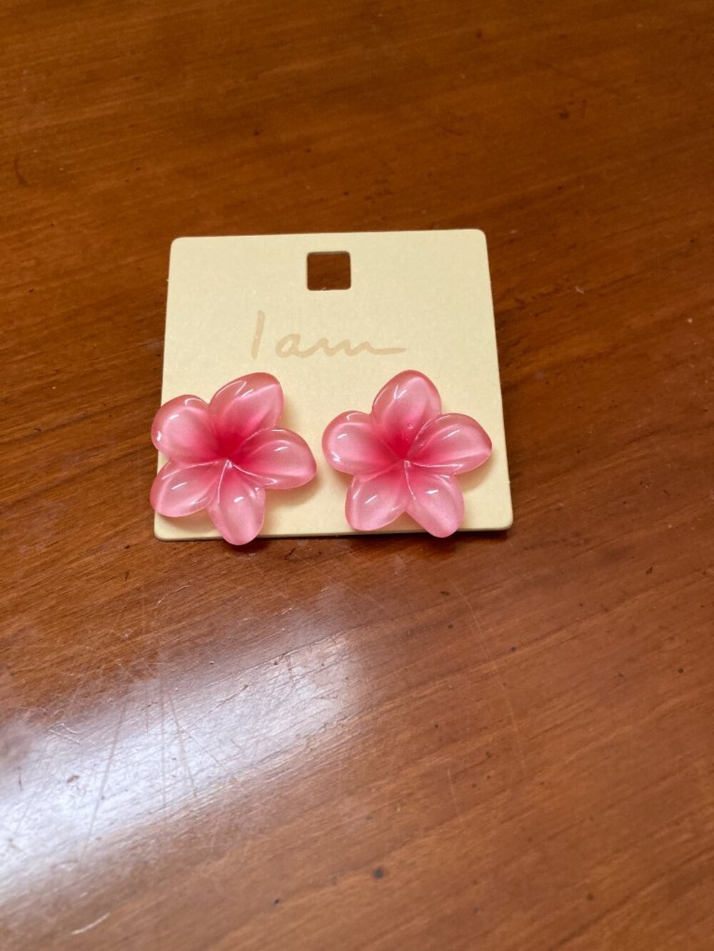 I Am Flower Earrings - Picture 4 of 4